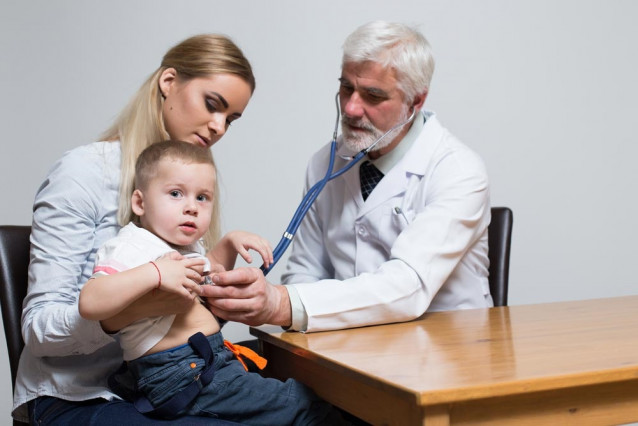 Consulta al pediatra.