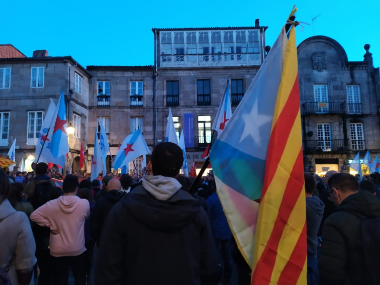 Varias concentraciones en Galicia contra la sentencia reúnen cientos de personas