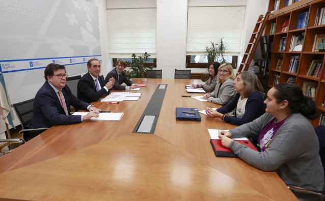 Reunión de Facenda y sindicatos sobre presupuestos