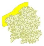 Aviso en el litoral coruñés para el viernes 18 de octubre en Galicia.