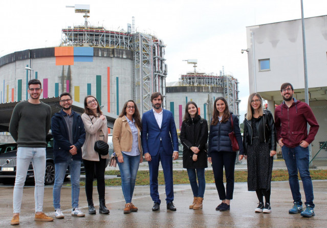 Nuevos ingenieros que se incorporan a la plantilla de Reganosa