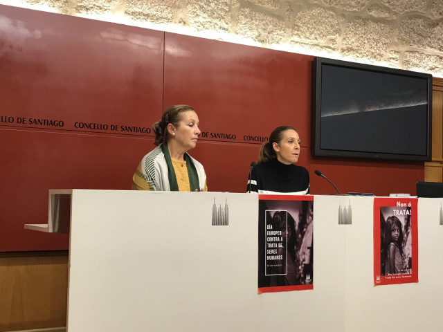 El Ayuntamiento de Santiago pone en marcha una campaña sobre la trata y la explotación sexual.