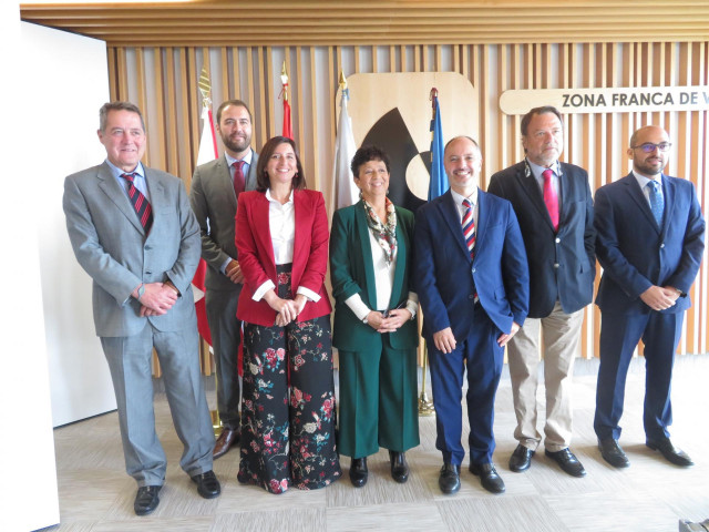 Imagen de la reunión de zonas francas de España que este viernes se ha llevado a cabo en Vigo.