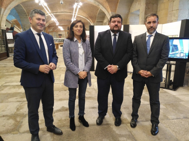 La conselleira Ángeles Vázquez en un acto en Ferrol.