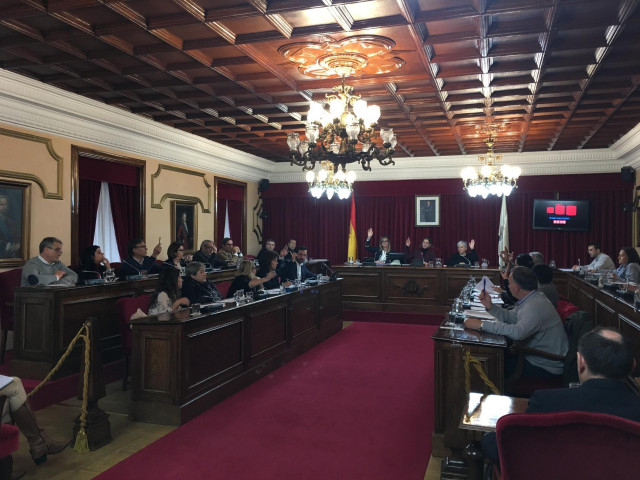 Pleno en el Ayuntamiento de Lugo