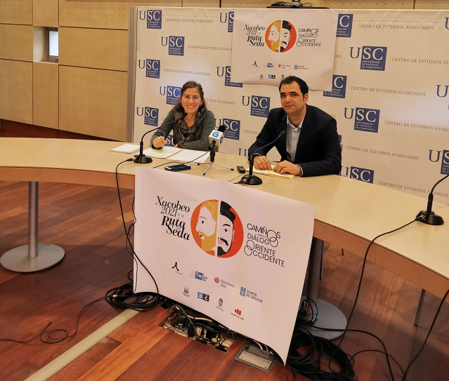 Presentación del proyecto 'O Xacobeo 2021 e a Ruta da Seda: Caminos para el diálogo Oriente-Occidente'.