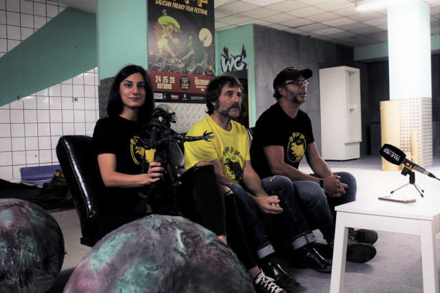 Organizadores del 2º Galician Freaky Film Festival