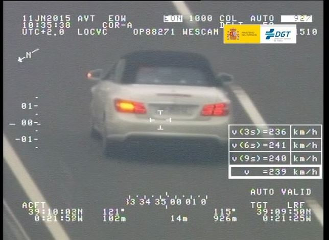 La DGT pone en servicio dos nuevos radares Pegasus