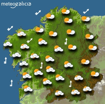 PREDICCIONES PARA EL VIERNES 25 DE OCTUBRE EN GALICIA.