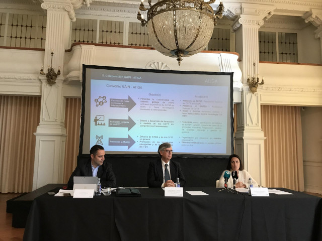 Acto de presentación de resultados de la Atiga.