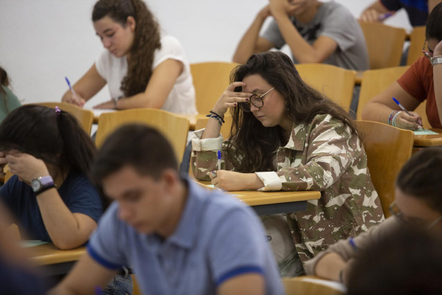 Convocatoria extraordinaria de las pruebas de Selectividad en la Universidad de Sevilla.