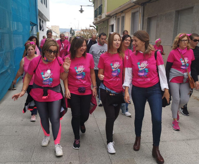 Marcha de Solidaridad en Cangas