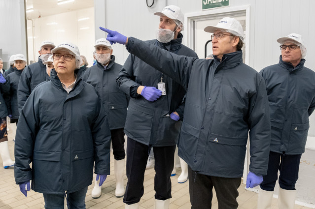 El presidente gallego visita Cefrico