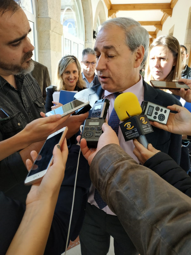 El presidente de la Diputación de Lugo y alcalde de Monforte, José Tomé.