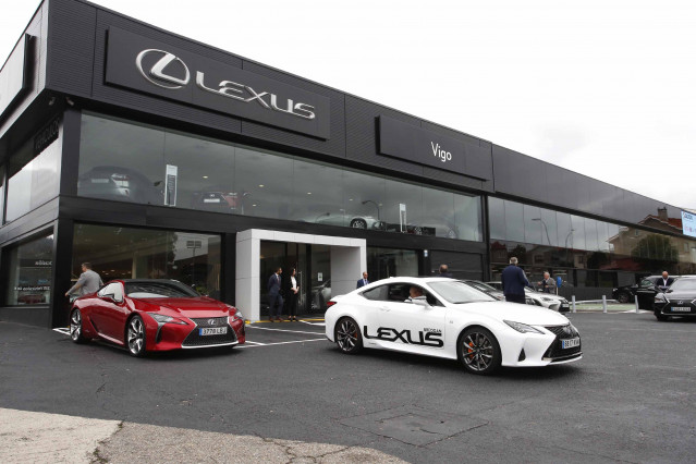 Exterior de las nuevas instalaciones de Lexus en Vigo.