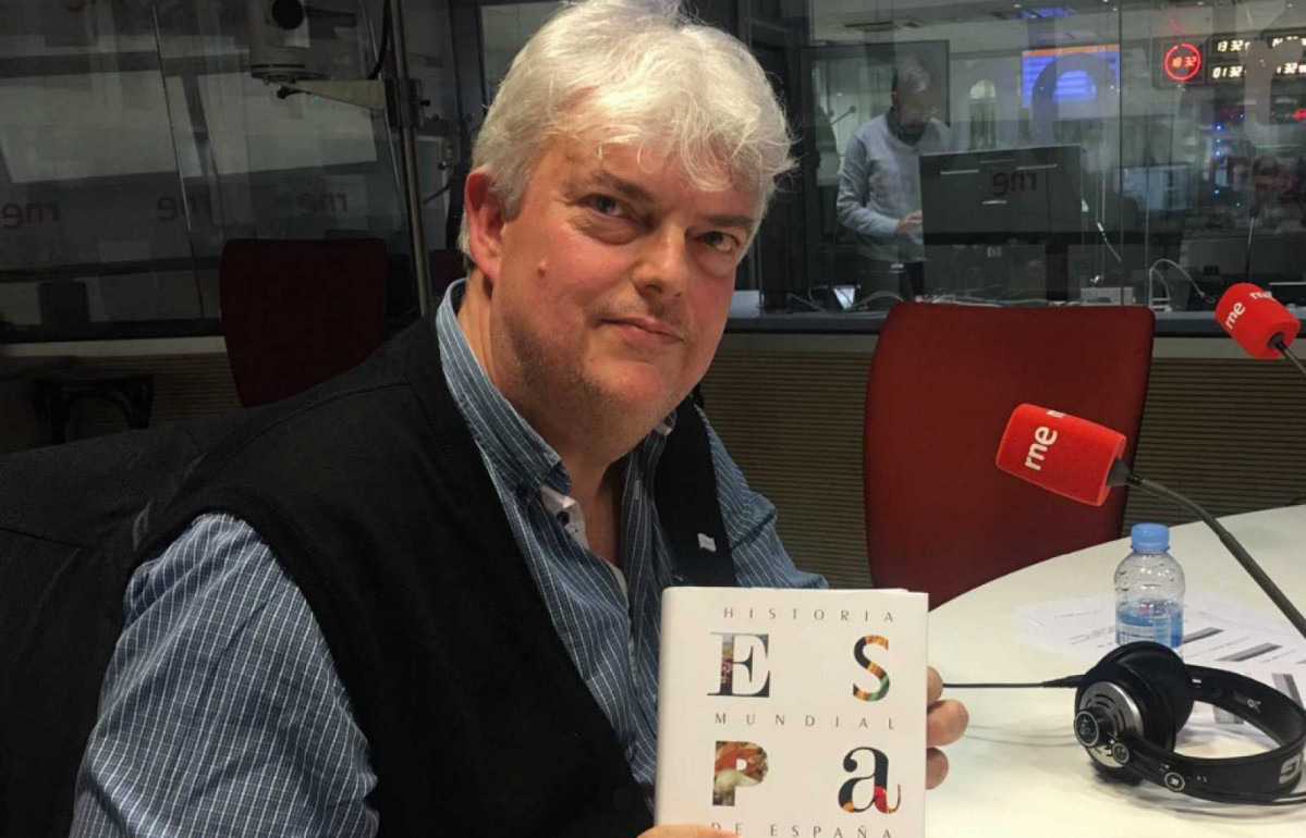 Xosu00e9 Manuel Nuu00f1ez Seixas en una imagen de RNE