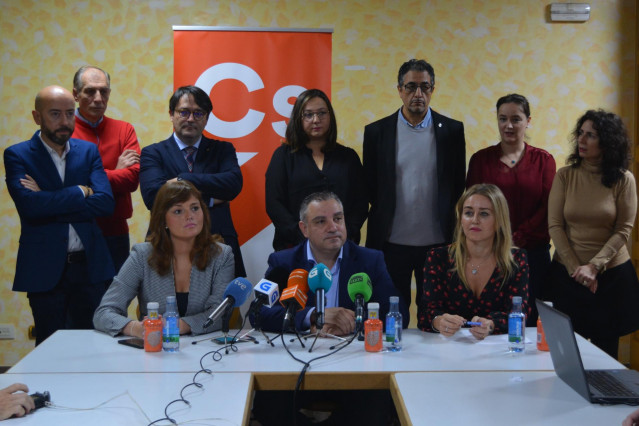 Acto de presentación de la candidatura de Ciudadanos por la provincia Ourense.