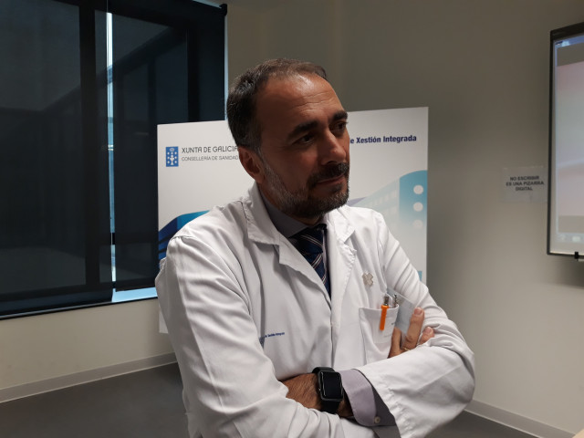 El gerente de la EOXI de Vigo, Julio García Comesaña.