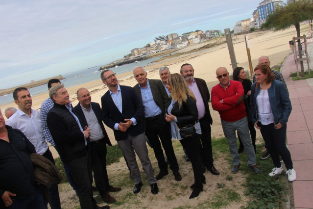 Maroto visita la Mariña lucense