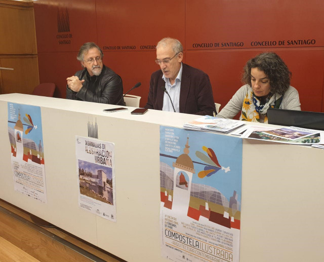 Presentación del Encuentro Compostela Ilustrada.