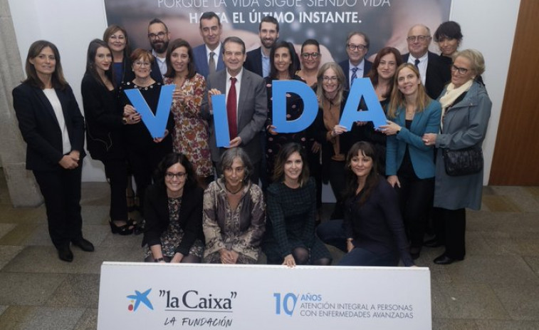 La Caixa ayuda a miles de gallegos con enfermedades avanzadas y a sus familias