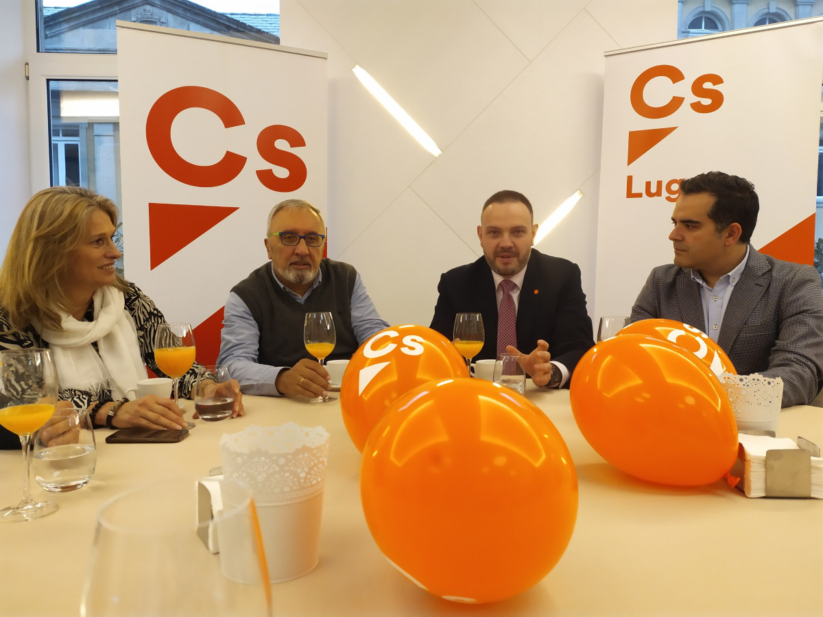 El candidato de Ciudadanos en la provincia de Lugo, José Manuel Blanco.