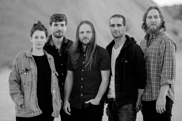 La banda Morgan actúa en la Sala Capitol de Santiago de Compostela.
