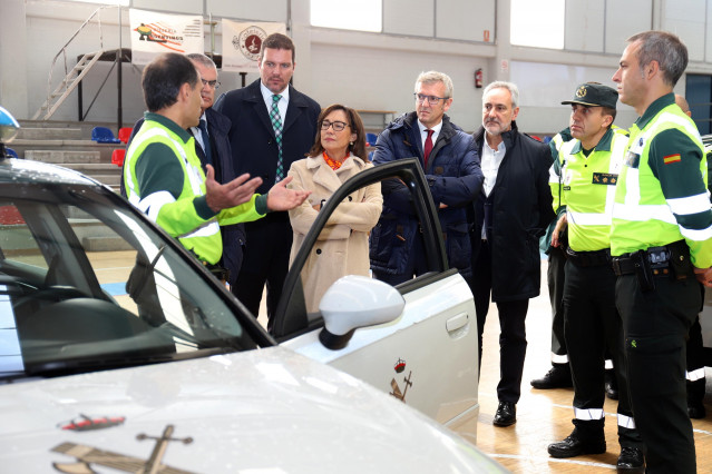 El vicepresidente de la Xunta, Alfonso Rueda, visita la Agasp.