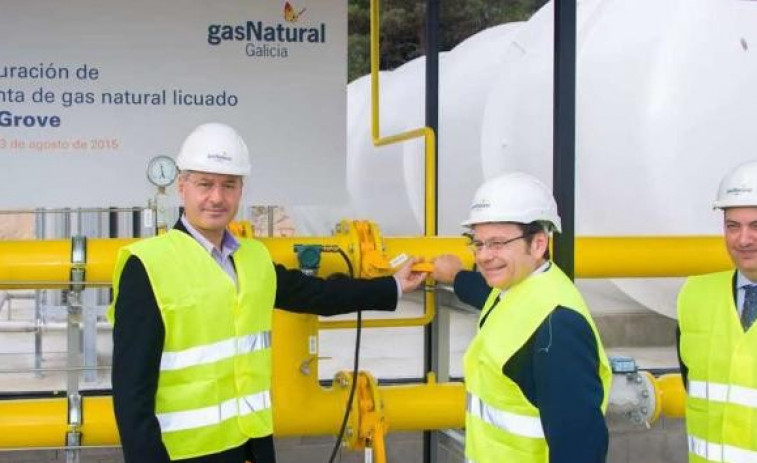 Gas Natural Galicia inaugura unha planta no Grove pra abastecer a 11.000 habitantes