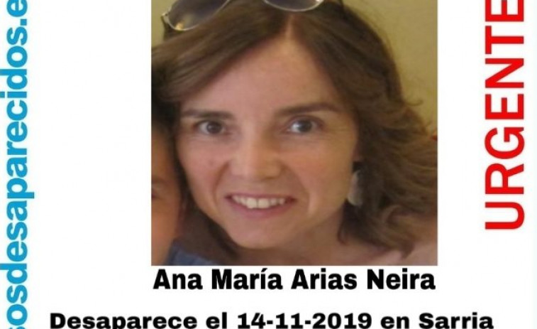 Desaparecida desde este jueves una exconcejala socialista de Sarria, Ana Arias, cuando iba a trabajar