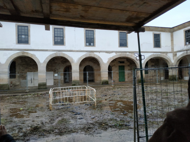 Instalaciones del cuartel de San Fernando en Lugo.