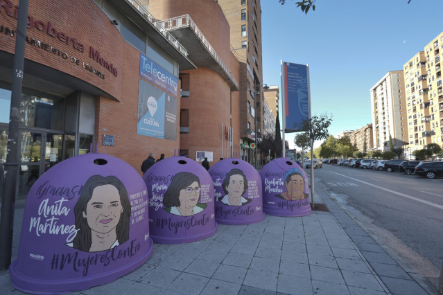 Imágenes de 'Mujeres con eco' que fomenta el Ayuntamiento de Madrid y Ecovidrio.