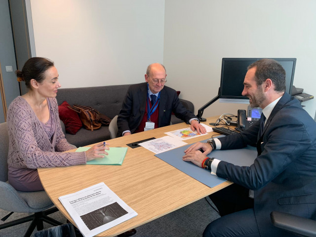 El portavoz de Transporte del grupo liberal Renovar Europa en el Parlamento Europeo, José Ramón Bauzá