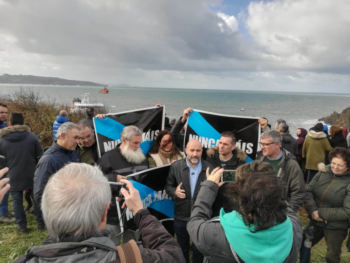 Rego (BNG) se manifestu00f3 frente al Blue Star para exigir que Salvamento dependa de Galicia y no de la Delegaciu00f3n del Gobierno en representaciu00f3n del Estado