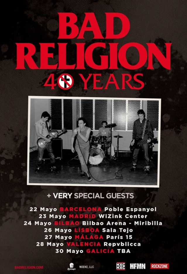 Gira de Bad Religion en 2020