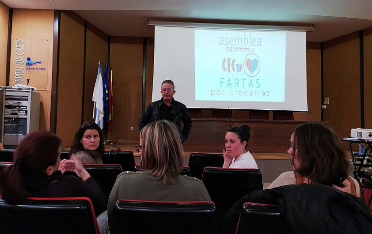 La CIG denuncia la fuga de profesionales enfermería y fisioterapia a Asturias y Euskadi ante la precariedad