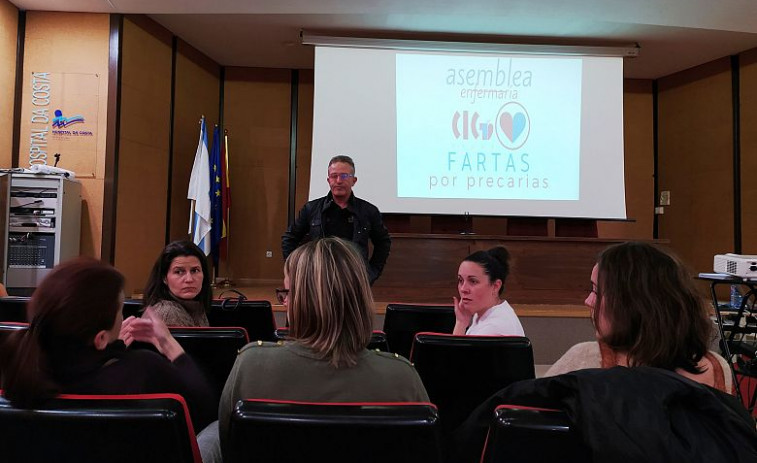 La CIG denuncia la fuga de profesionales enfermería y fisioterapia a Asturias y Euskadi ante la precariedad