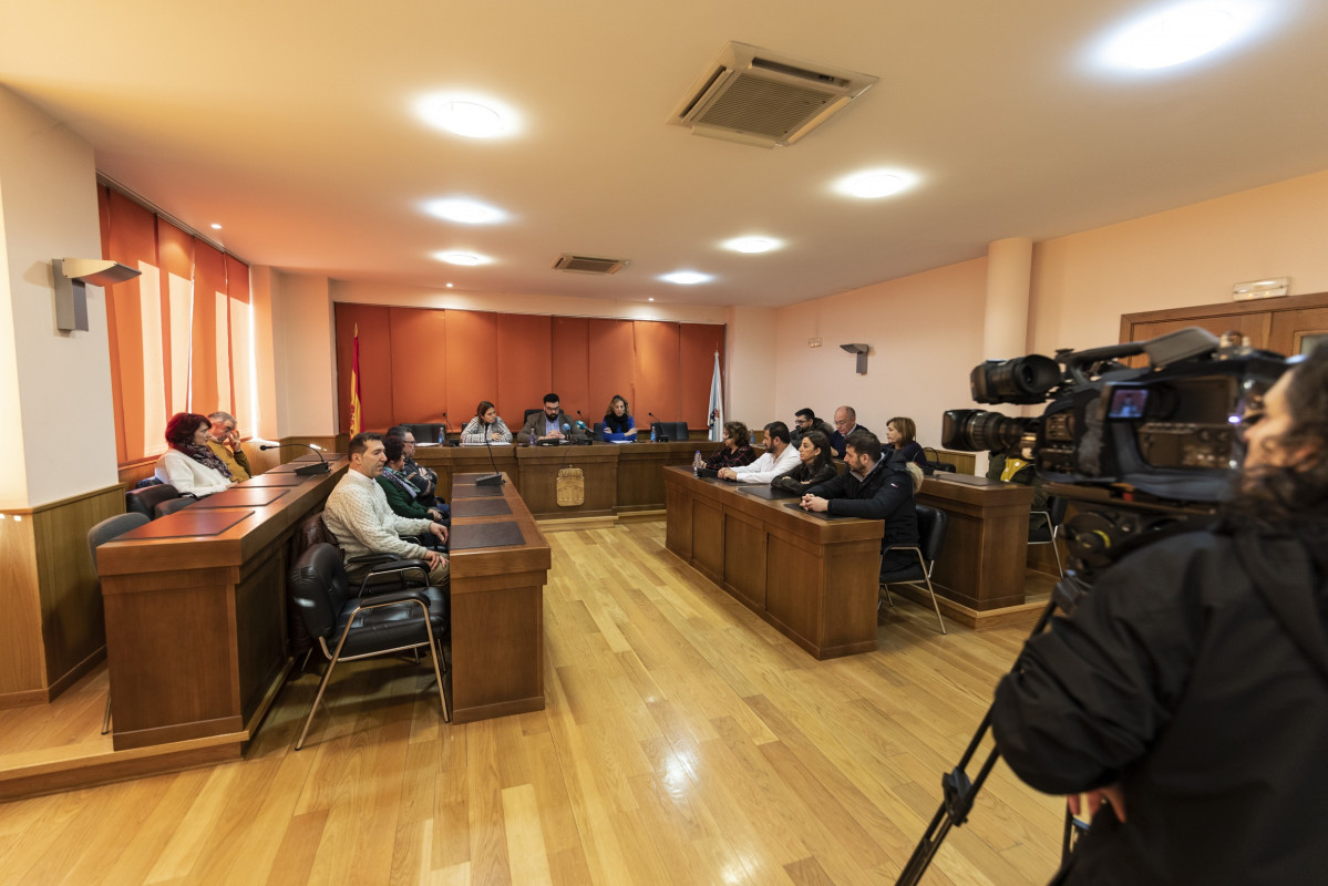 Pleno del Ayuntamiento de Verín (Ourense)