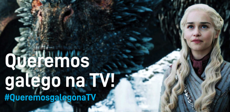 ​Campaña para que Tyron Lannister y Daenerys hablen gallego