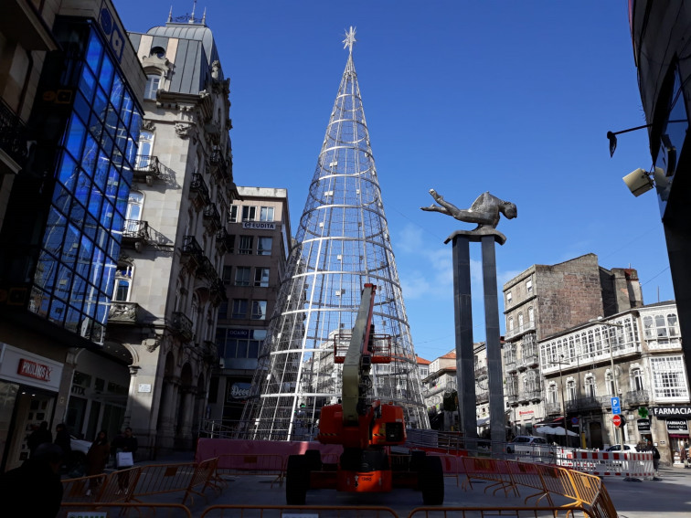 Vigo y sus luces de Navidad lideran las expectativas del turismo gallego para este puente festivo