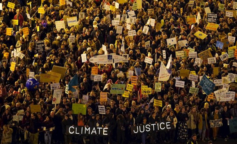 El ecologismo gallego presente en Madrid por la marcha por el clima
