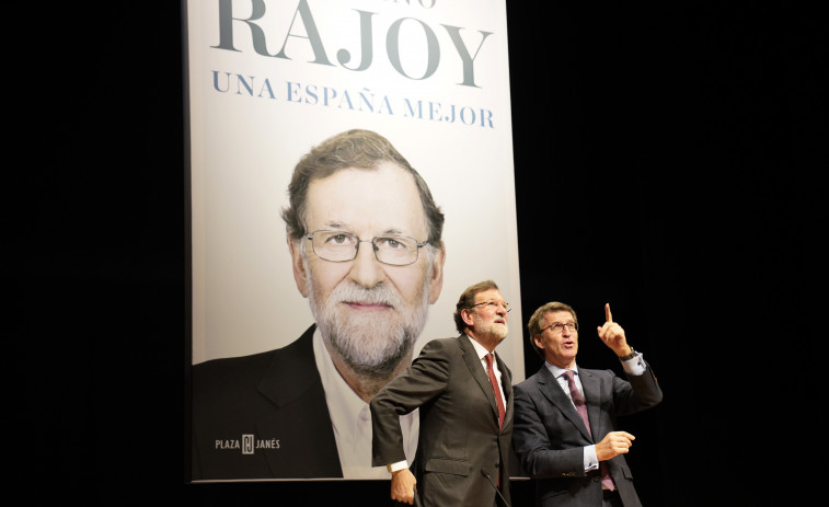 Mariano Rajoy y Alberto Nuñez Feijóo insisten en la gran coalición y en anclar al PP en el centro