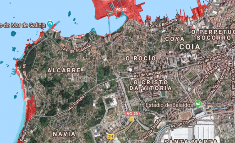 El puerto de Vigo hará nuevos rellenos pese a la oposición del alcalde y las previsiones de subida del mar