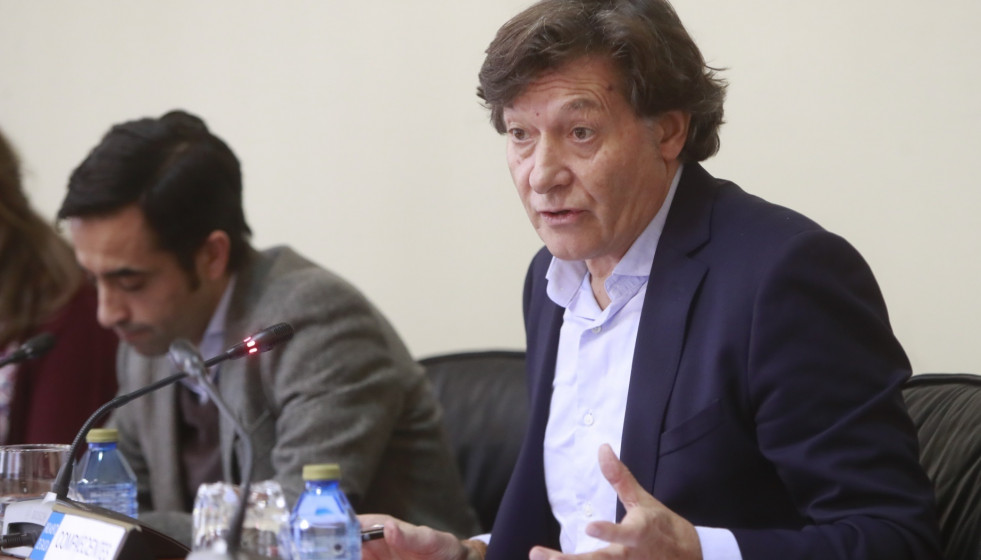 José Ramón Lete Lasa en el Parlamento