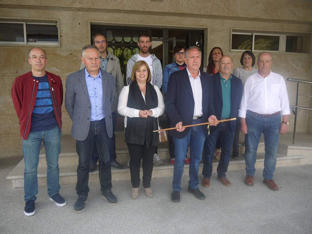 A nova corporacion municipal de Touro