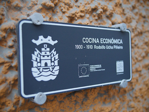 Cartel fachada cocina economica