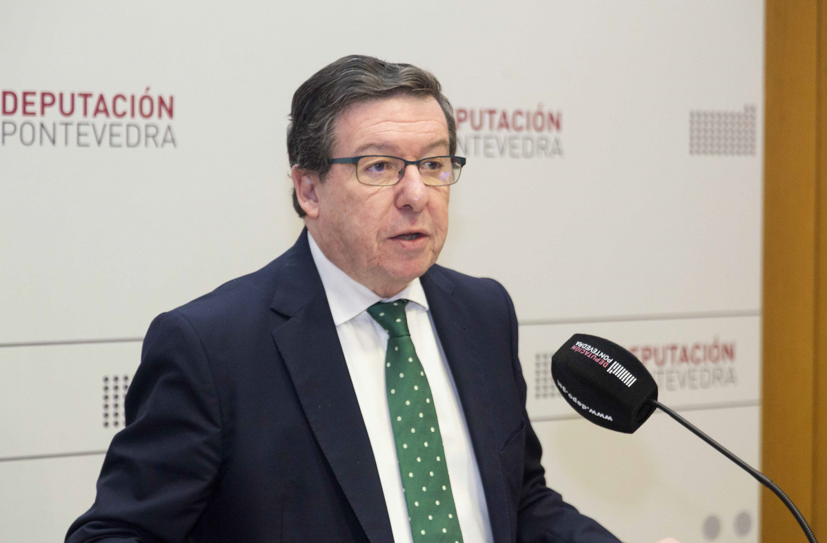 El diputado responsable de Economía en el Gobierno provincial de la Diputación de Pontevedra, Carlos López Font.