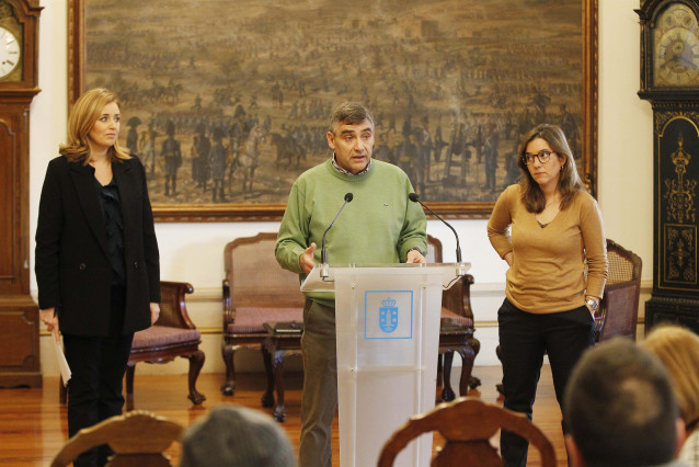 Presentación de la Cabalgata de Reyes en el Ayuntamiento de A Coruña.