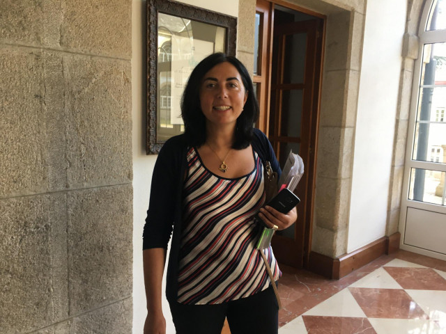 Elena Candia, presidenta del PP de Lugo