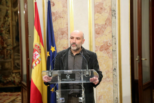 El diputado del Bloque Nacionalista Galego (BNG), Néstor Rego